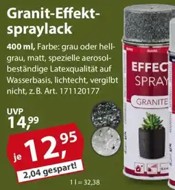 Sonderpreis Baumarkt Granit-Effekt- spraylack Angebot