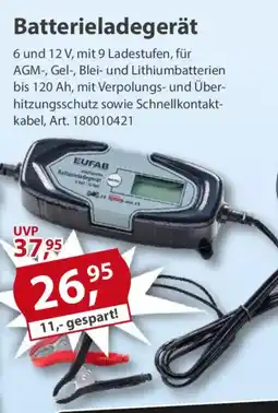 Sonderpreis Baumarkt Batterieladegerät Angebot
