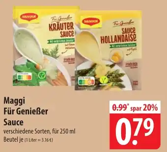 Famila Nord Ost Maggi Für Genießer Sauce Angebot