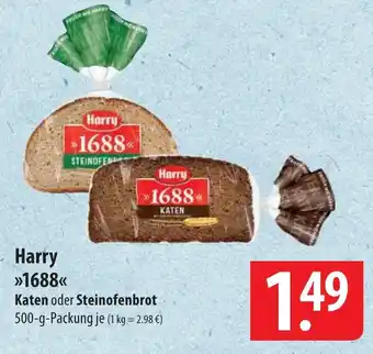 Famila Nord Ost Harry 1688 Katen oder Steinofenbrot Angebot