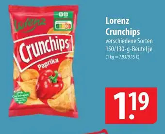 Famila Nord Ost Lorenz Crunchips Angebot