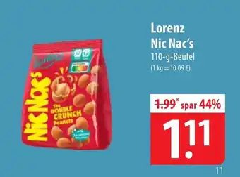 Famila Nord Ost Lorenz Nic Nac's Angebot