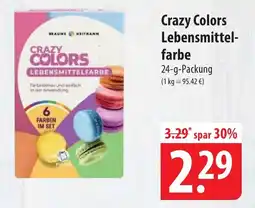 Famila Nord Ost Crazy Colors Lebensmittel farbe Angebot