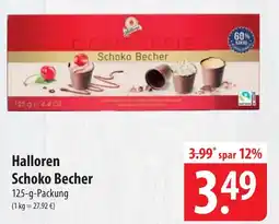 Famila Nord Ost Halloren Schoko Becher Angebot