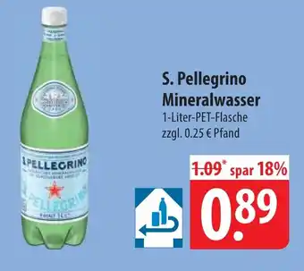 Famila Nord Ost S. Pellegrino Mineralwasser Angebot