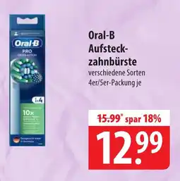 Famila Nord Ost Oral-B Aufsteck zahnbürste Angebot