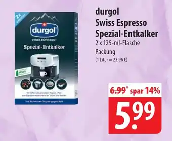 Famila Nord Ost durgol Swiss Espresso Spezial-Entkalker Angebot