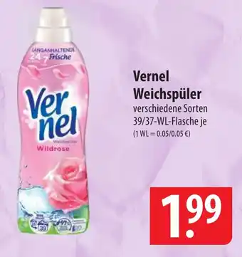 Famila Nord Ost Vernel Weichspüler Angebot
