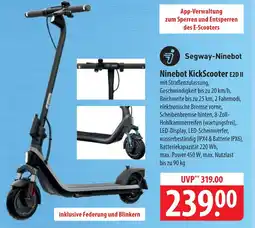 Famila Nord Ost Segway-Ninebot Ninebot KickScooter E2D II Angebot