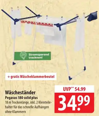Famila Nord Ost Wäscheständer Pegasus 180 solid plus Angebot