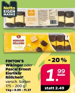 NETTO Finton's wikinger röllchen Angebot