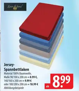 Famila Nord Ost Jersey- Spannbettlaken Angebot