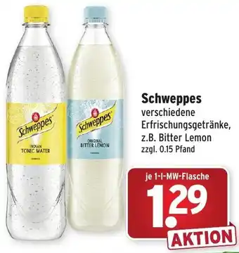 Wasgau Schweppes 1L Angebot