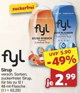 Famila Nord West fyl Sirup Angebot