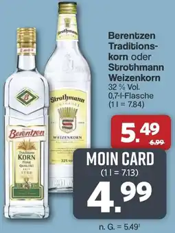 Famila Nord West Berentzen Traditions korn oder Strothmann Weizenkorn Angebot