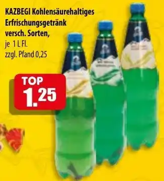 Mix Markt KAZBEGI Kohlensäurehaltiges Erfrischungsgetränk Angebot