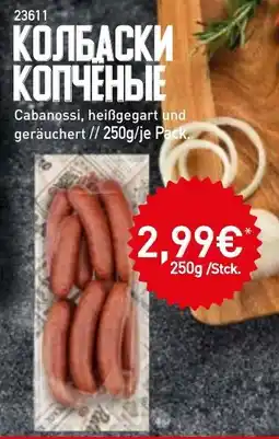 Mix Markt Cabanossi, heiẞgegart und geräucher Angebot