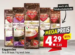 Mäc Geiz HEARTS Cappuccino Angebot