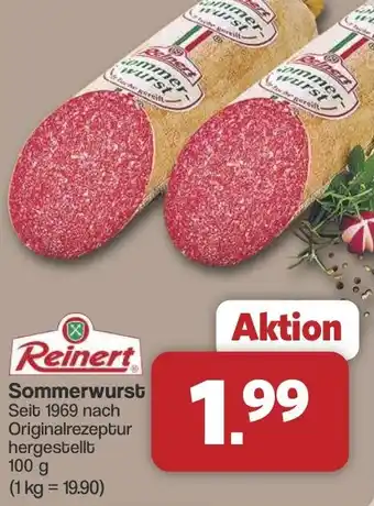 Famila Nord West Reinert Sommerwurst Angebot