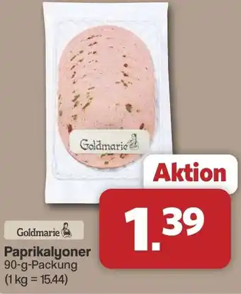 Famila Nord West Goldmarie Paprikalyoner Angebot