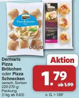 Famila Nord West Dermaris Pizza Brötchen oder Pizza Schnecken Angebot