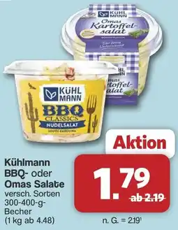Famila Nord West Kühlmann BBQ oder Omas Salate Angebot