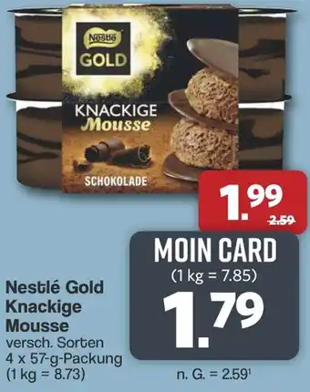 Famila Nord West Nestlé Gold Knackige Mousse Angebot