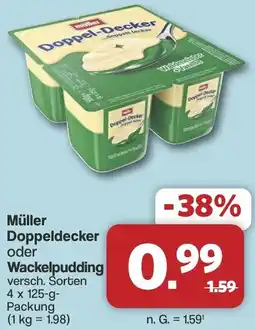 Famila Nord West Müller Doppel-Decker oder Wackelpudding Angebot