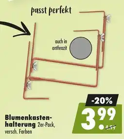 Mäc Geiz Blumenkasten- halterung Angebot