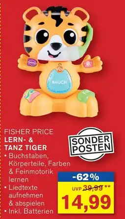 KODi FISHER PRICE LERN- & TANZ TIGER Angebot