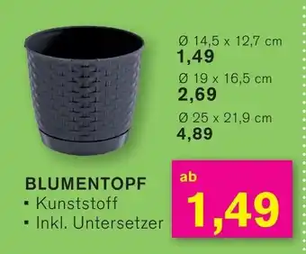 KODi BLUMENTOPF Angebot