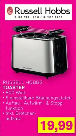 KODi RUSSELL HOBBS TOASTER Angebot