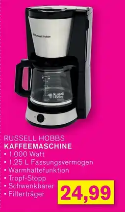 KODi RUSSELL HOBBS KAFFEEMASCHINE Angebot