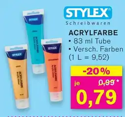 KODi STYLEX ACRYLFARBE Angebot