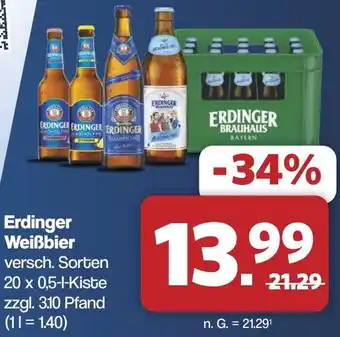 Famila Nord West Erdinger Weißbier Angebot