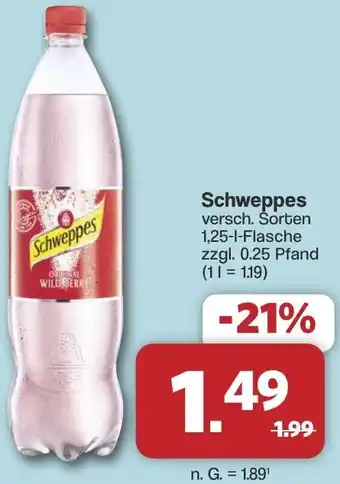 Famila Nord West Schweppes Angebot