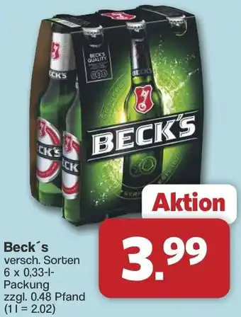 Famila Nord West Beck's Angebot