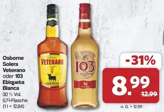 Famila Nord West Osborne Solera Veterano oder 103 Etiqueta Blanca Angebot
