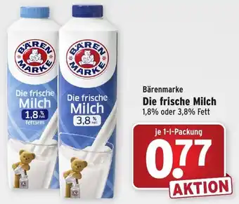 Wasgau Bärenmarke Die Frische Milch 1L Angebot