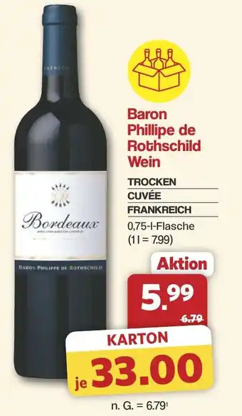 Famila Nord West Baron Phillipe de Rothschild Wein Angebot