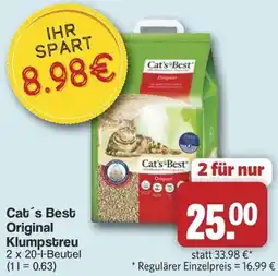 Famila Nord West Cat's Best Original Klumpstreu Angebot