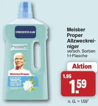 Famila Nord West Meister Proper Allzweckreiniger Angebot