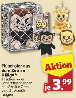 Famila Nord West Plüschtier aus dem Zoo im Käfig Angebot