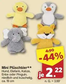 Famila Nord West Mini Plüschtier Angebot