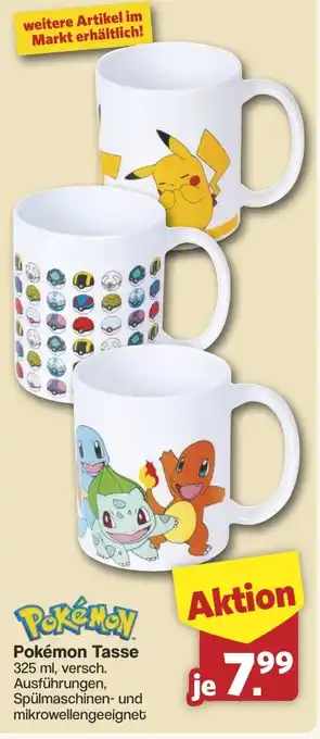Famila Nord West Pokémon Tasse Angebot