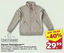 Famila Nord West COASTGUARD Damen Sweatjacke Angebot