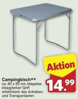 Famila Nord West Campingtisch Angebot