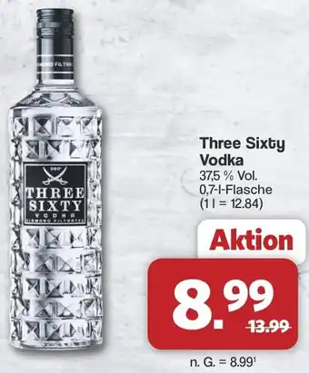 Famila Nord West Three Sixty Vodka Angebot