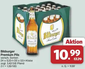 Famila Nord West Bitburger Premium Pils Angebot