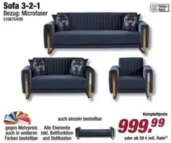 Poco Sofa 3-2-1 Angebot